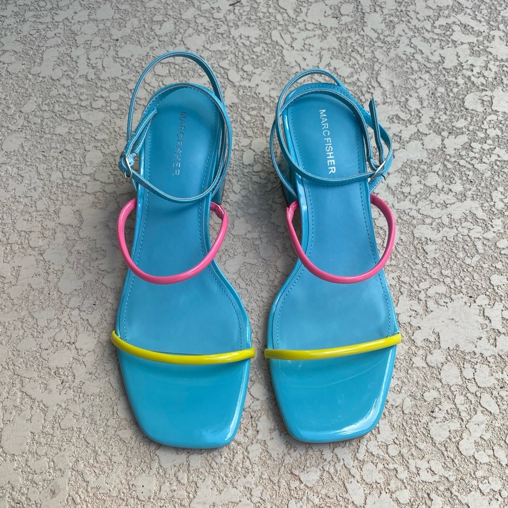 Marc Fisher Strappy Sandal Heel